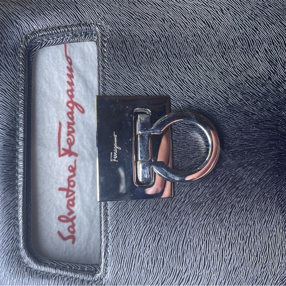 SALVATORE FERRAGAMO Gancini Gradation Handbag Rucksack 2WAY - Picture 4 of 16